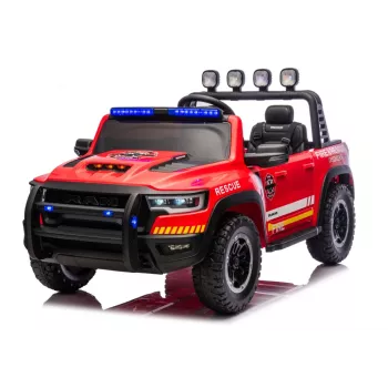 Bateriové hasičské auto LEAN CARS RAM ZB629-F