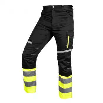 Výstražné kalhoty NEO TOOLS 81-795-S černožluté, velikost S