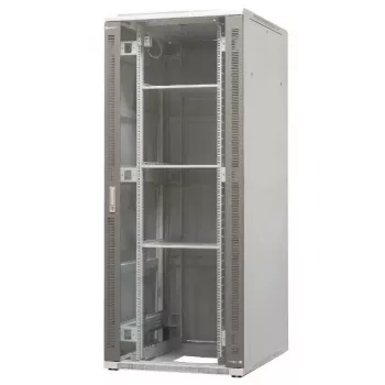 EMITER EM/SH05D-8042 volně stojící serverový rozvaděč 42U 800x1000x1980mm černá skleněná/ocelová dvířka