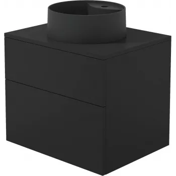 Nástěnná umyvadlová skříňka DEANTE SDNB6SNU4B s integrovaným granitovým umyvadlem 360 mm bílá