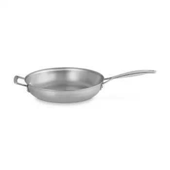 LE CREUSET 3-layer stainless steel pan without coating Ø28cm
