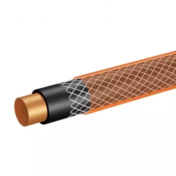 NEO TOOLS 15-802 zahradní hadice 1/2 inch x 50 m, 4vrstvá, trhací tlak 25 bar, odolná UV a řasám, bez zalomení, flexibilní PVC, zelená