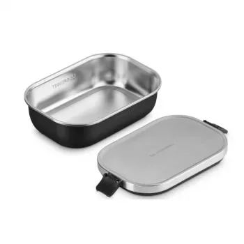 LE CREUSET Svačinový box ON THE GO 900ml matná černá