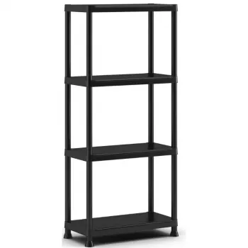 Regál KETER Shelf 60 se 4 policemi 60x30x135cm černý