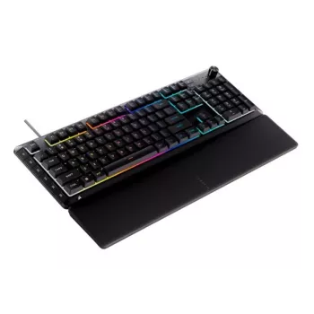 CORSAIR SKIFF 100 PLUS drátěná herní klávesnice s 10zónovým RGB podsvícením černá