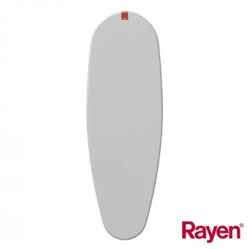 RAYEN Ironing board fabric Basic Easyclip Aluminium 130x47cm