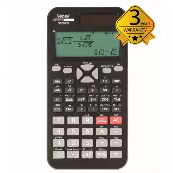 Vědecká kalkulačka Rebell SC2060S, bodový maticový displej, 252 funkcí