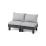 KETER zahradní sofa dvoumístná Elements 2 Seater šedá/světle šedá