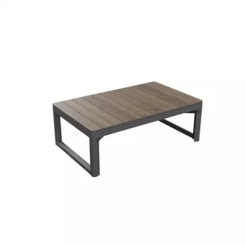Zahradní stůl KETER Deco Lyon, ořech/šedá
