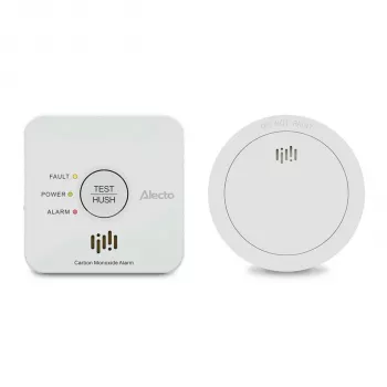Alecto SDX04 Set SD1030+COA1920 Smoke and Carbon Monoxide Detector