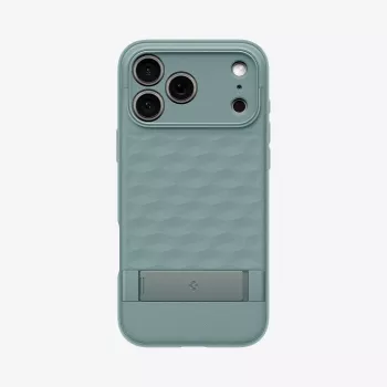 Pouzdro MagSafe Spigen Parallax S Mag pro iPhone 17 Pro (Sage Green)