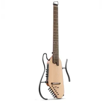 Donner Hush I Pro Natural Spruce – elektrická kytara