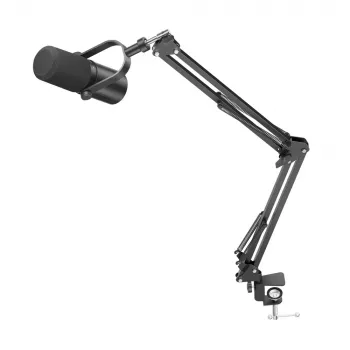 Studiový mikrofon BOYA CastMic P60B s ramenem, kabelový USB XLR, černý