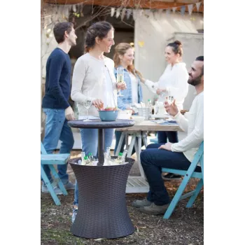 KETER Cool Bar Rattan hnědý