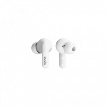 Bezdrátová sluchátka Sudio C8, ANC, Bluetooth 5.4, bílá
