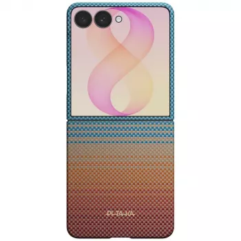 Pouzdro PITAKA California Dream 01 Edge Case pro Samsung Galaxy Z Flip8 sunset