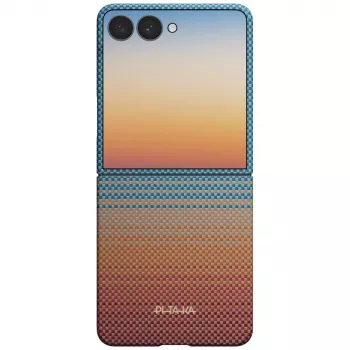 Pouzdro PITAKA California Dream 01 Edge Case pro Samsung Galaxy Z Flip8 sunset