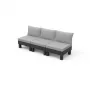 KETER zahradní pohovka pro tři osoby Elements 3 Seater šedá/světle šedá