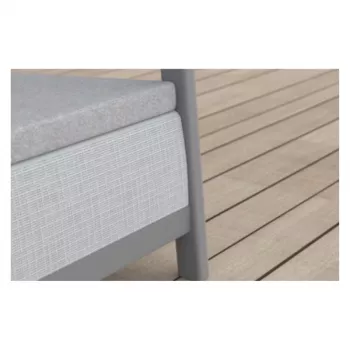 Zahradní nábytková sada KETER Scandi Linea Balkon Set světle šedá/tmavě ocelově šedá