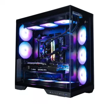 Zalman D50, ATX Mid Tower PC skříň, 3 x 120mm ventilátory, černá
