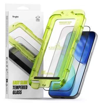 RINGKE EASY SLIDE 2ER-PACK TVRZENÉ SKLO IPHONE 17 PRO MAX / 18 PRO MAX ČERNÁ