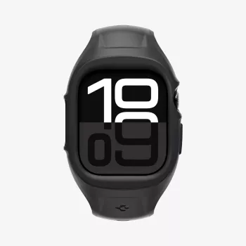 Spigen Liquid Air Pro – pásek s pouzdrem pro Apple Watch Ultra 49 mm (černý)