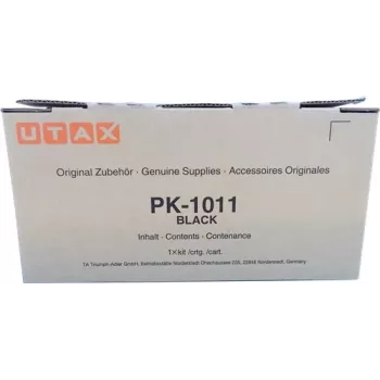 UTAX PK-1011 Black Toner Kit (1T02RY0TA0) for P-3521DN/DW/MFP, 7,200 Pages, Original