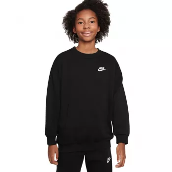 Dětská mikina Nike Sportswear Club Fleece černá FD2923 010 L