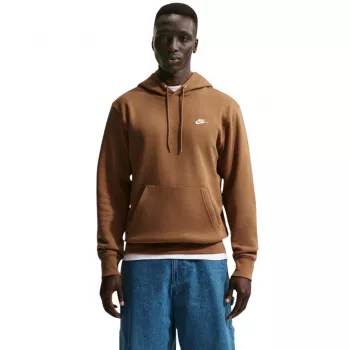Pánská mikina Nike Club BB hnědá FN3859 270 2XL