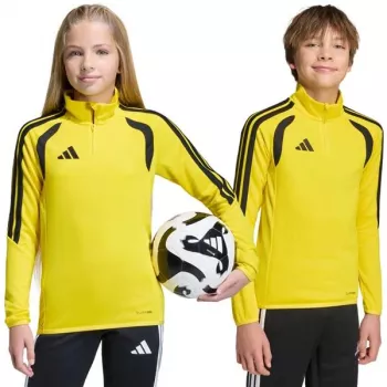 Dětská mikina adidas Tiro 26 League Training Top žlutočerná JY7158 164cm