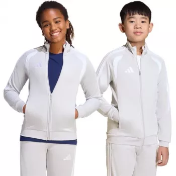 adidas Tiro 26 League Training children's sweatshirt light grey JY7198 140cm