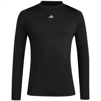 Pánské tričko s dlouhým rukávem adidas Techfit Cold.Rdy Longsleeve Tee, černé, JL5623, M