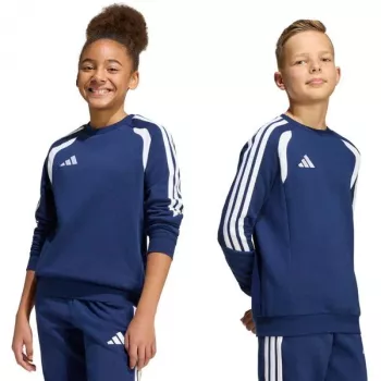 Dětská mikina adidas Tiro 26 League Sweat Crew KF5821 tmavě modrá 140 cm