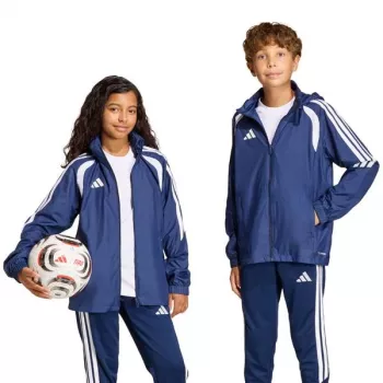 Dětská větrovka adidas Tiro 26 League Windbreaker JY9725 tmavě modrá 128 cm