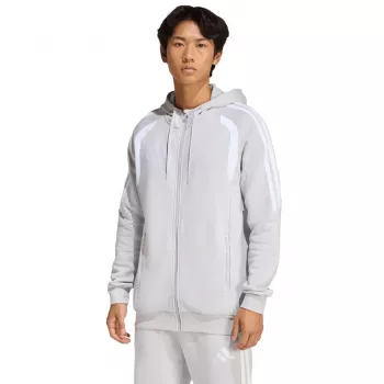 Pánská mikina s kapucí adidas Tiro 26 League Sweat Full Zip Hoody KF3319 šedá 2XL