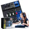 DNA T4MIX analogový 4kanálový audio mixér modrý