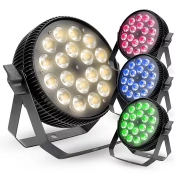 LIGHT4ME ALU TETRA RGBW PAR 18x10W reflektor pro jevištní osvětlení