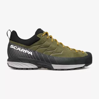 GORE TEX Shoes Scarpa Mescalito GTX - dark olive/gray size: 42_5