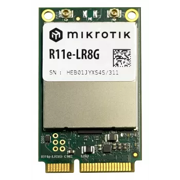 MikroTik LoRa miniPCI-e karta pro frekvenci 863-870 MHz