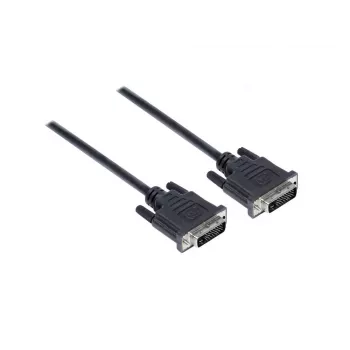 EXSYS DVI-D Dual Link kabel 24+1 pin konektor na konektor 5 m černý EX-K6310-5