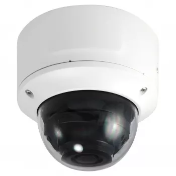 LevelOne FCS-4203 2MP Outdoor Dome IP Security Camera with H.265, PoE, and Audio