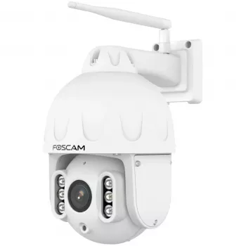 Venkovní otočná/naklápěcí Wi-Fi kamera FOSCAM SD8P, 8MP 4K, 4x optický zoom, IP66, bílá