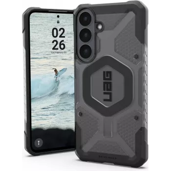 Pouzdro UAG Pathfinder Clear Magnet pro Samsung Galaxy S26 FE (ash/black)
