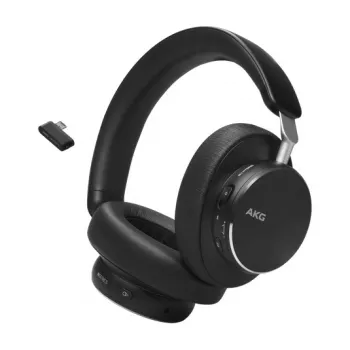 Bezdrátová sluchátka přes uši AKG N9 Hybrid s adaptivním ANC, Bluetooth 5.3, černá