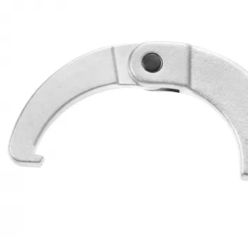 Facom 125A.35 Articulated Hook Wrench 15-35 mm, Satin Chrome, 168 mm