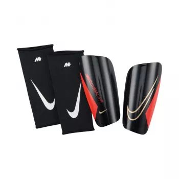 Fotbalové chrániče holení Nike Mercurial Lite SuperLock černé L