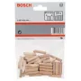 Dřevěné kolíky Bosch 6 mm x 30 mm, 50 ks 2607000444