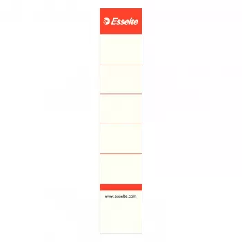Hřbetní štítky LEITZ ESSELTE 50 mm balení 10 ks (810811)