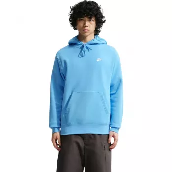 Pánská mikina s kulatým výstřihem Nike Club BB světle modrá S