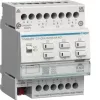 Topný aktor HAGER TYMS646R 6násobný KNX Secure s regulátorem